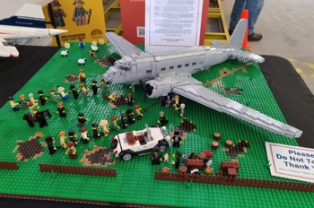  Custom built LEGO® DC-2 