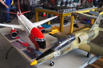  Model aircraft display 