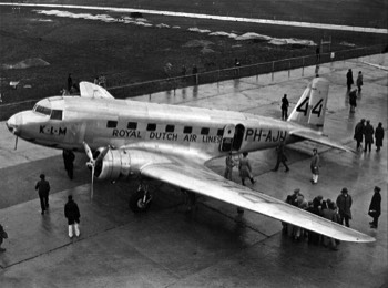  KLM 'Uiver' DC-2 at Mildenhall 