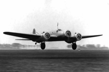  The Pander S4 takes off from Mildenhall 