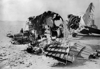  The Uiver crash site in Iraq 